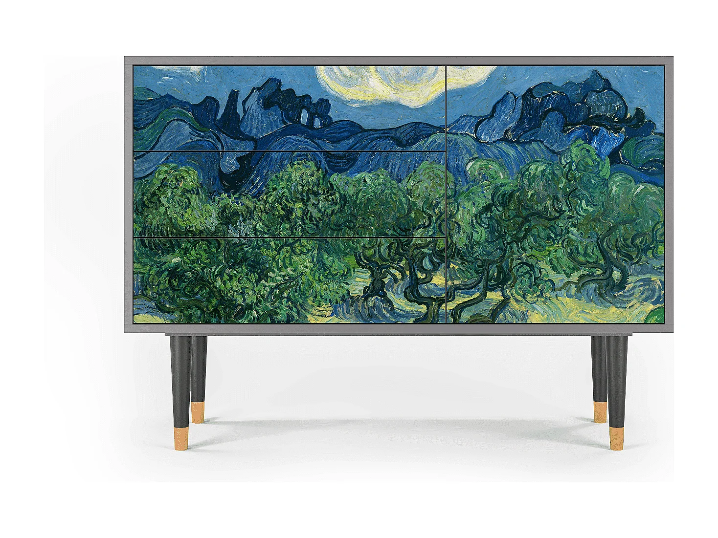 Credenza - 115х84х41 cm - S3 - The Oil Trees, Grigio