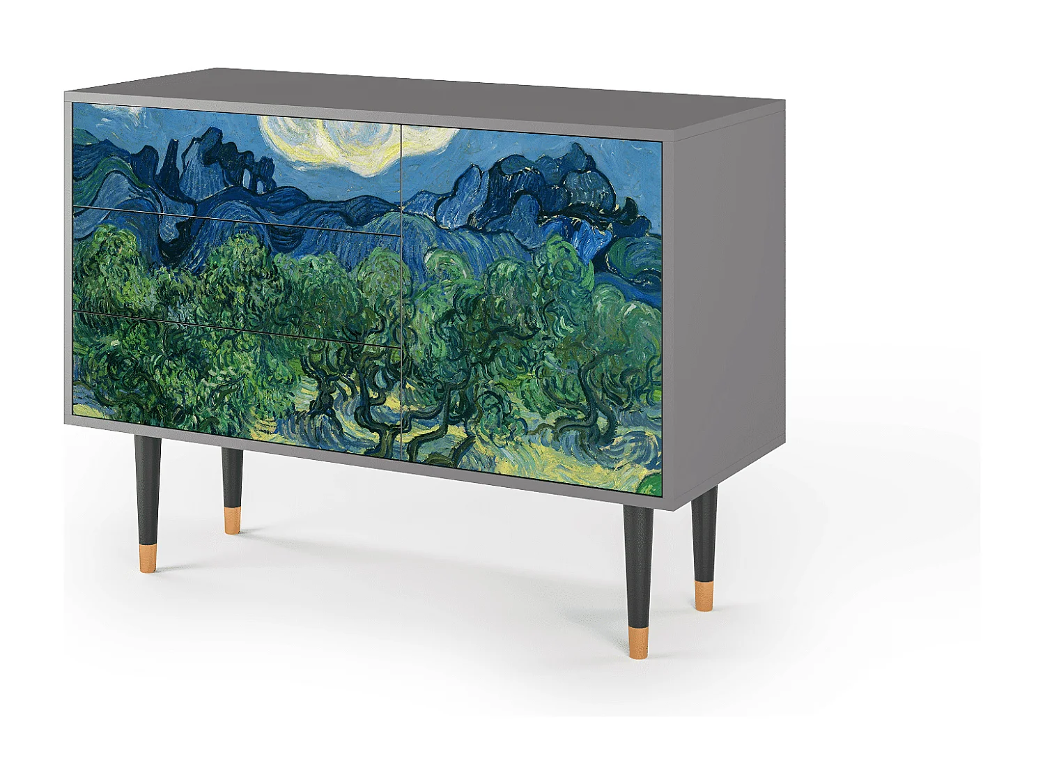 Credenza - 115х84х41 cm - S3 - The Oil Trees, Grigio