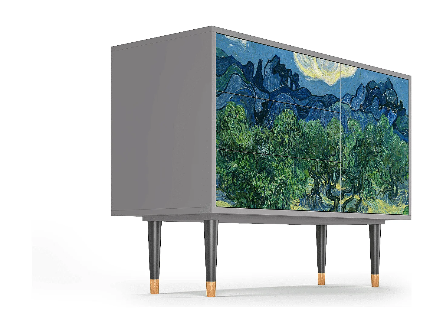 Credenza - 115х84х41 cm - S3 - The Oil Trees, Grigio