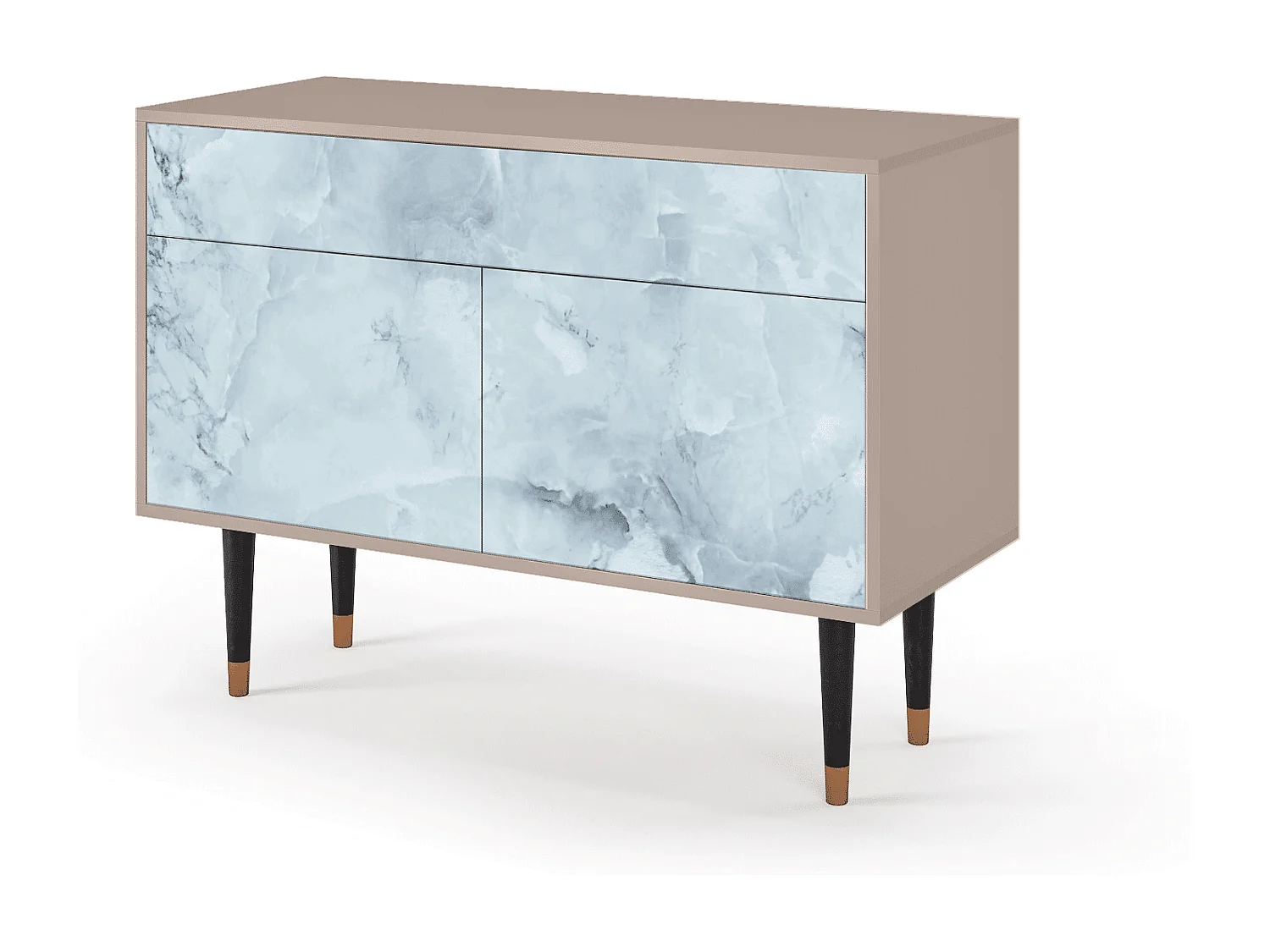 Credenza - 115x85x48 cm - BS4 - Glacial Colour, Latte