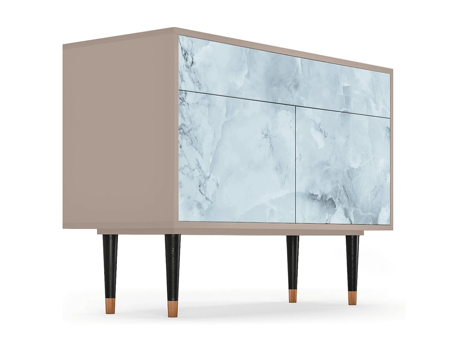 Credenza - 115x85x48 cm - BS4 - Glacial Colour, Latte