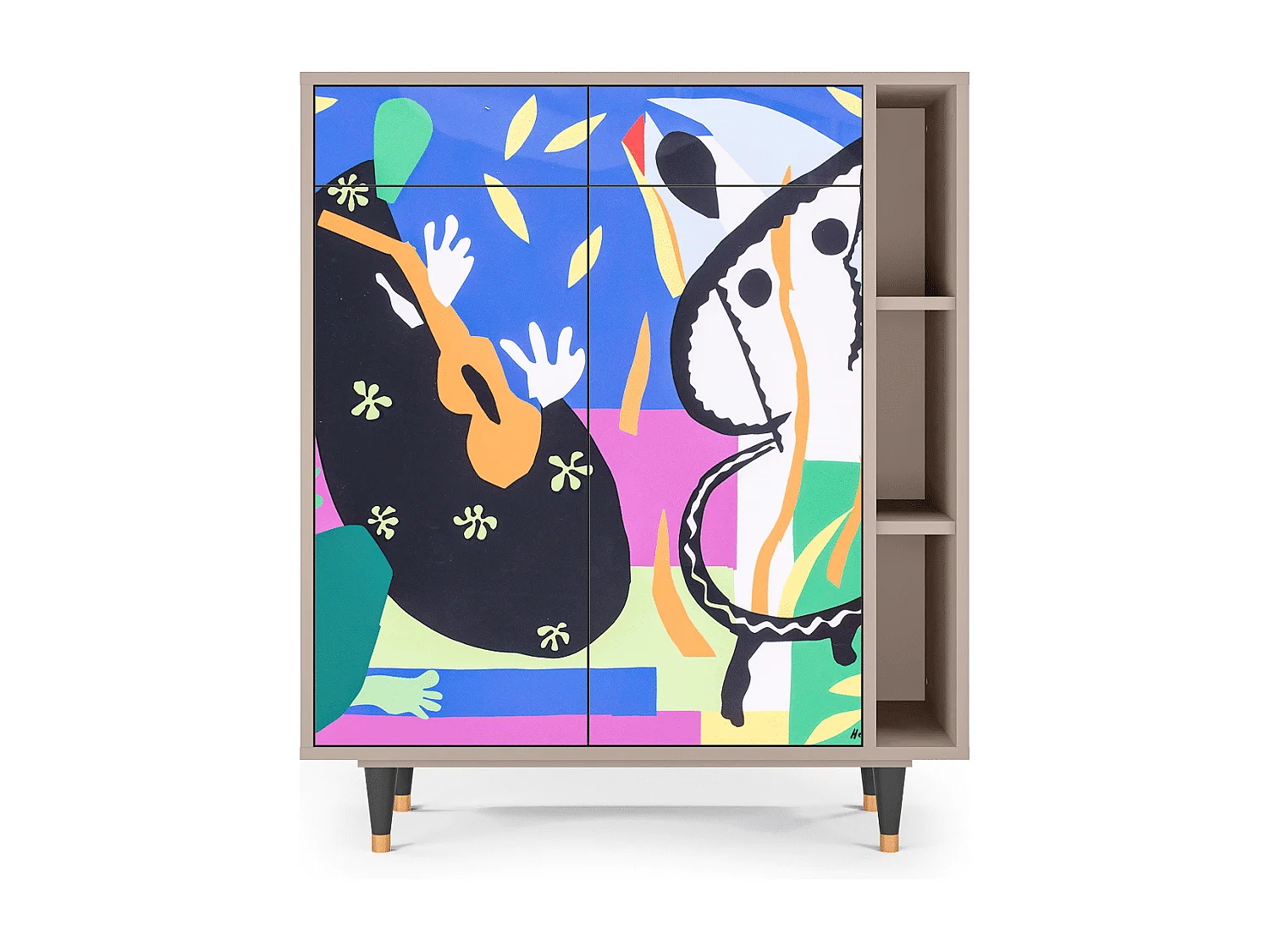 Aparador - 96х110х41 cm - BS6 - La Tristesse du Roi, Latte