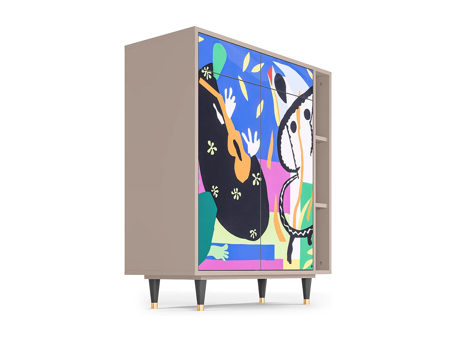 Aparador - 96х110х41 cm - BS6 - La Tristesse du Roi, Latte