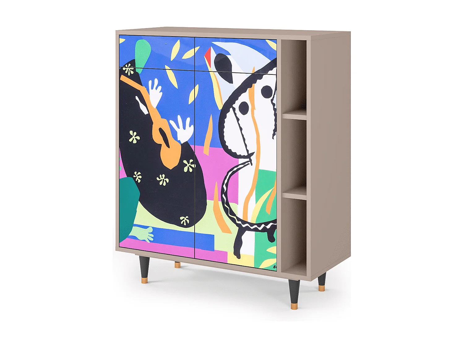 Buffet - 96х110х41 cm - BS6 - La Tristesse du Roi, Latte