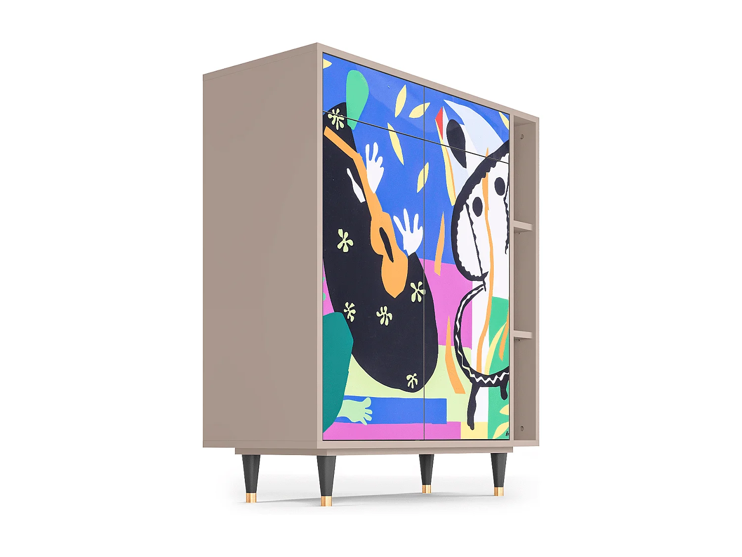 Buffet - 96х110х41 cm - BS6 - La Tristesse du Roi, Latte