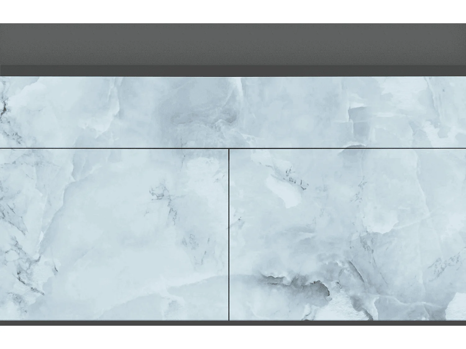 Kredens - 115x85x48 cm - BS4 - Glacial Colour, Antracyt