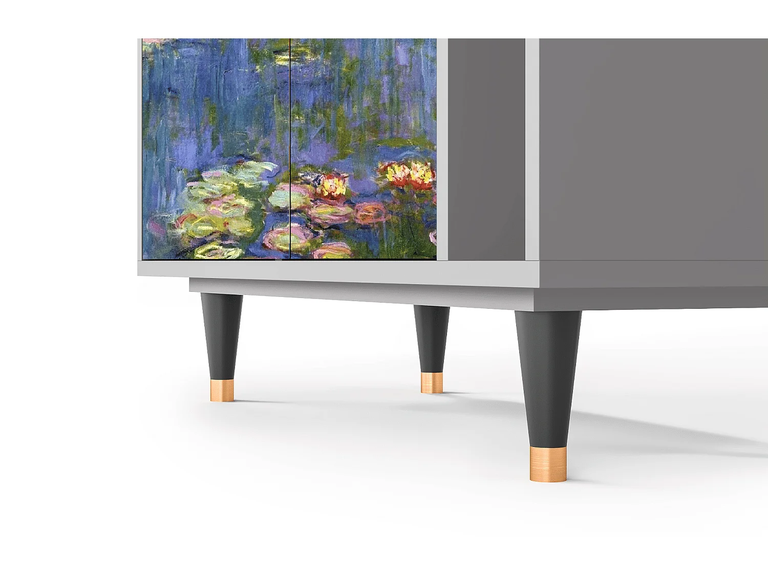 Aparador - 96х110х41 cm - BS6 - The water lily pond  , Gris