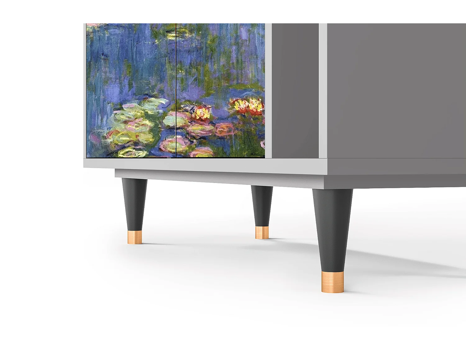 Buffet - 96х110х41 cm - BS6 - The water lily pond  , Gris