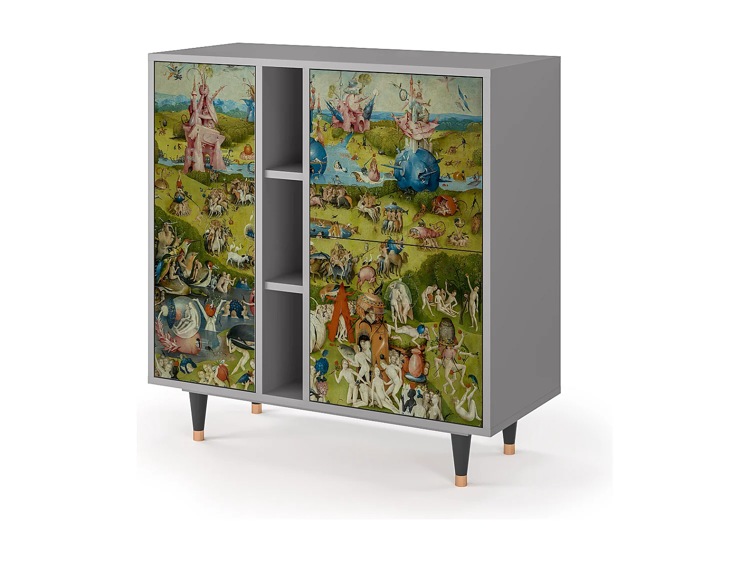 Aparador - 94х96х41 cm - BS5 - The Garden 2 by Bosch, Cinza