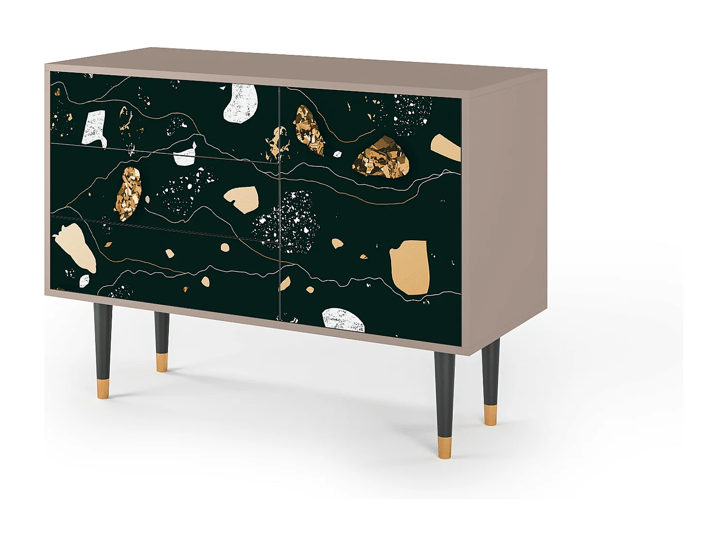 Credenza - 115х84х41 cm - S3 - Space Rocks, Latte