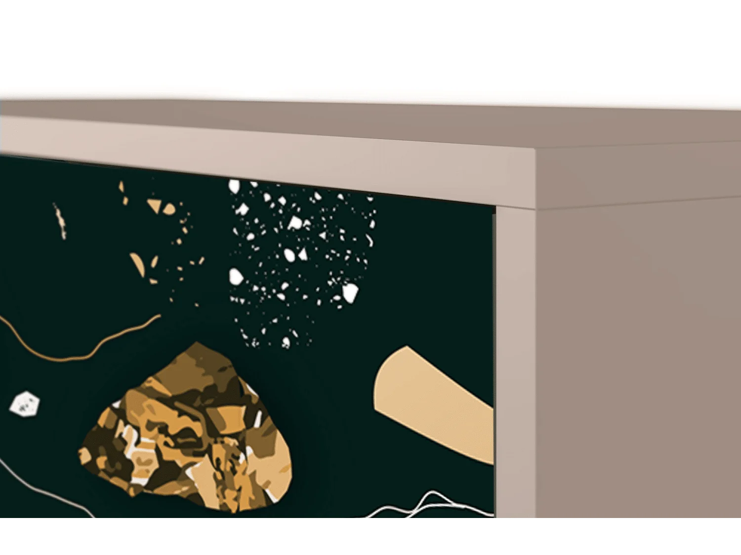 Credenza - 115х84х41 cm - S3 - Space Rocks, Latte