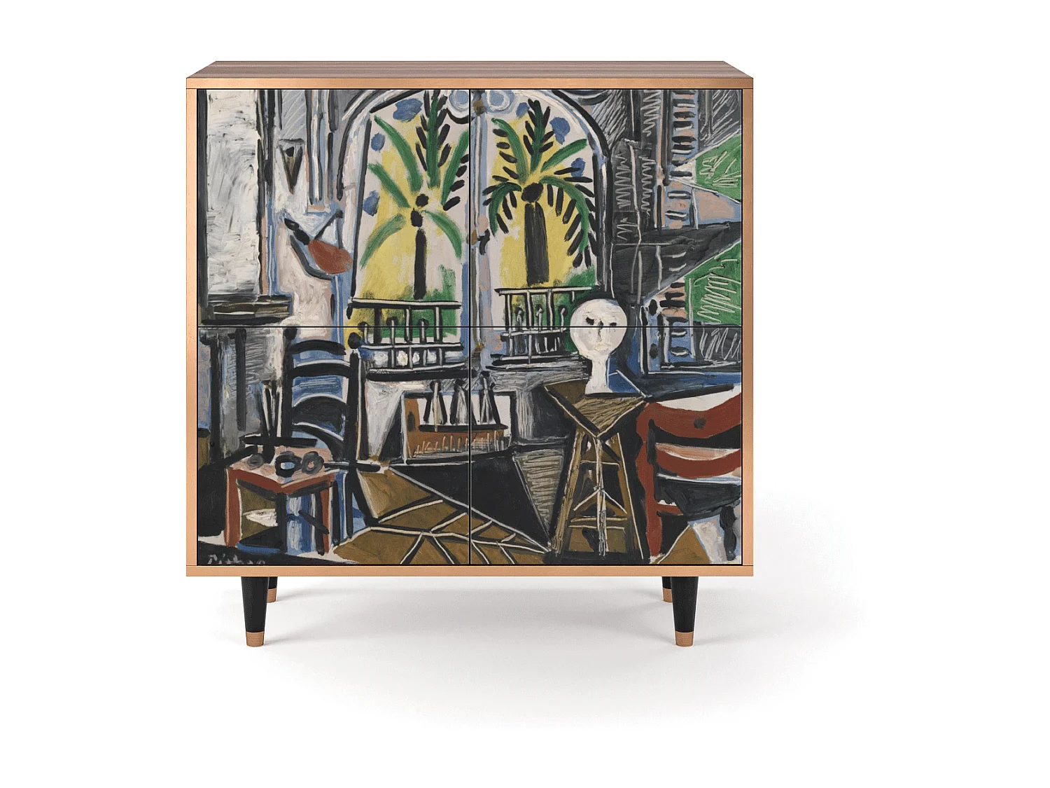 Buffet - 94x96x48 cm - BS3 - The Studio , Noyer