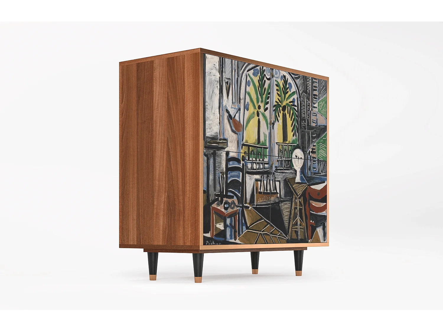 Buffet - 94x96x48 cm - BS3 - The Studio , Noyer