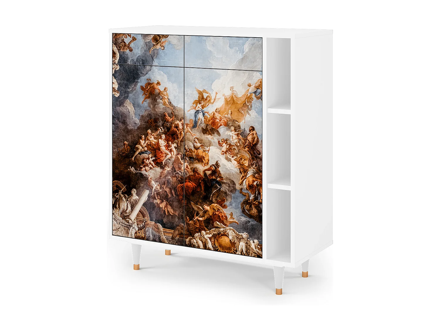 Aparador - 96х110х41 cm - BS6 - Versailles, Blanco