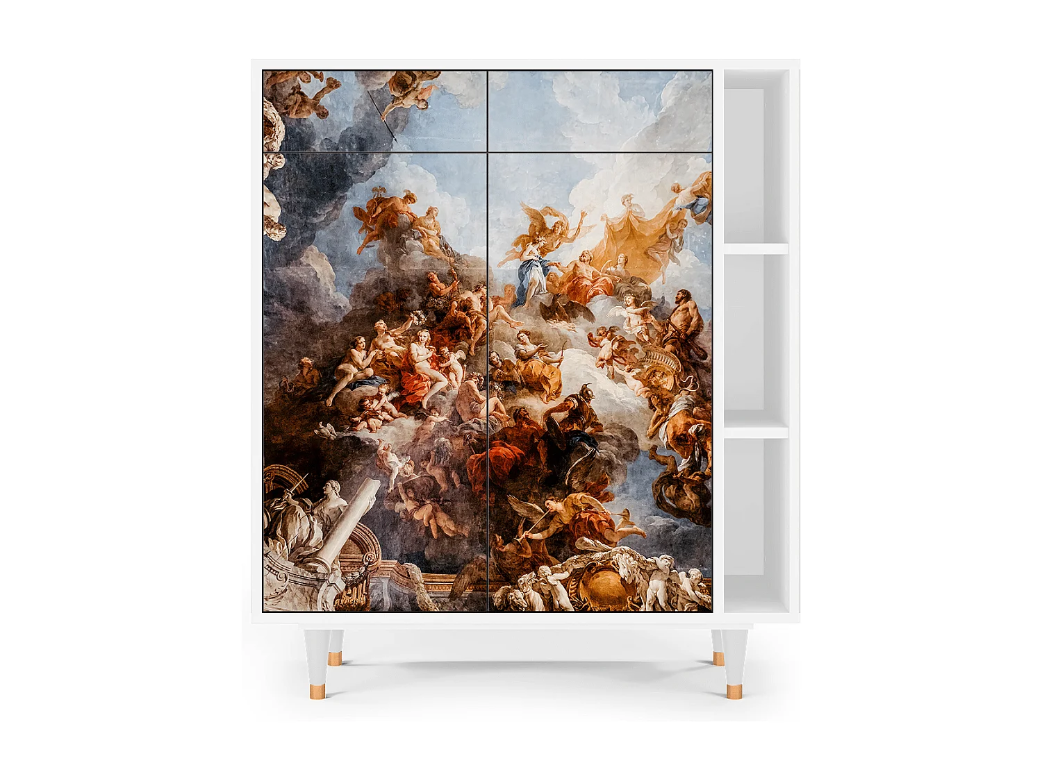 Aparador - 96х110х41 cm - BS6 - Versailles, Branco