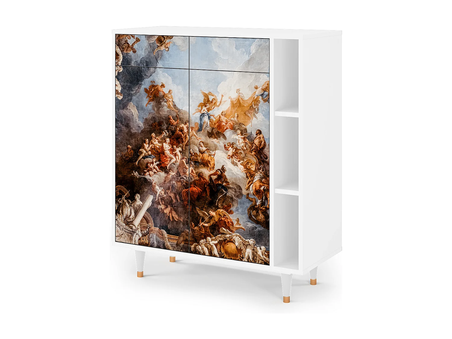 Aparador - 96х110х41 cm - BS6 - Versailles, Branco