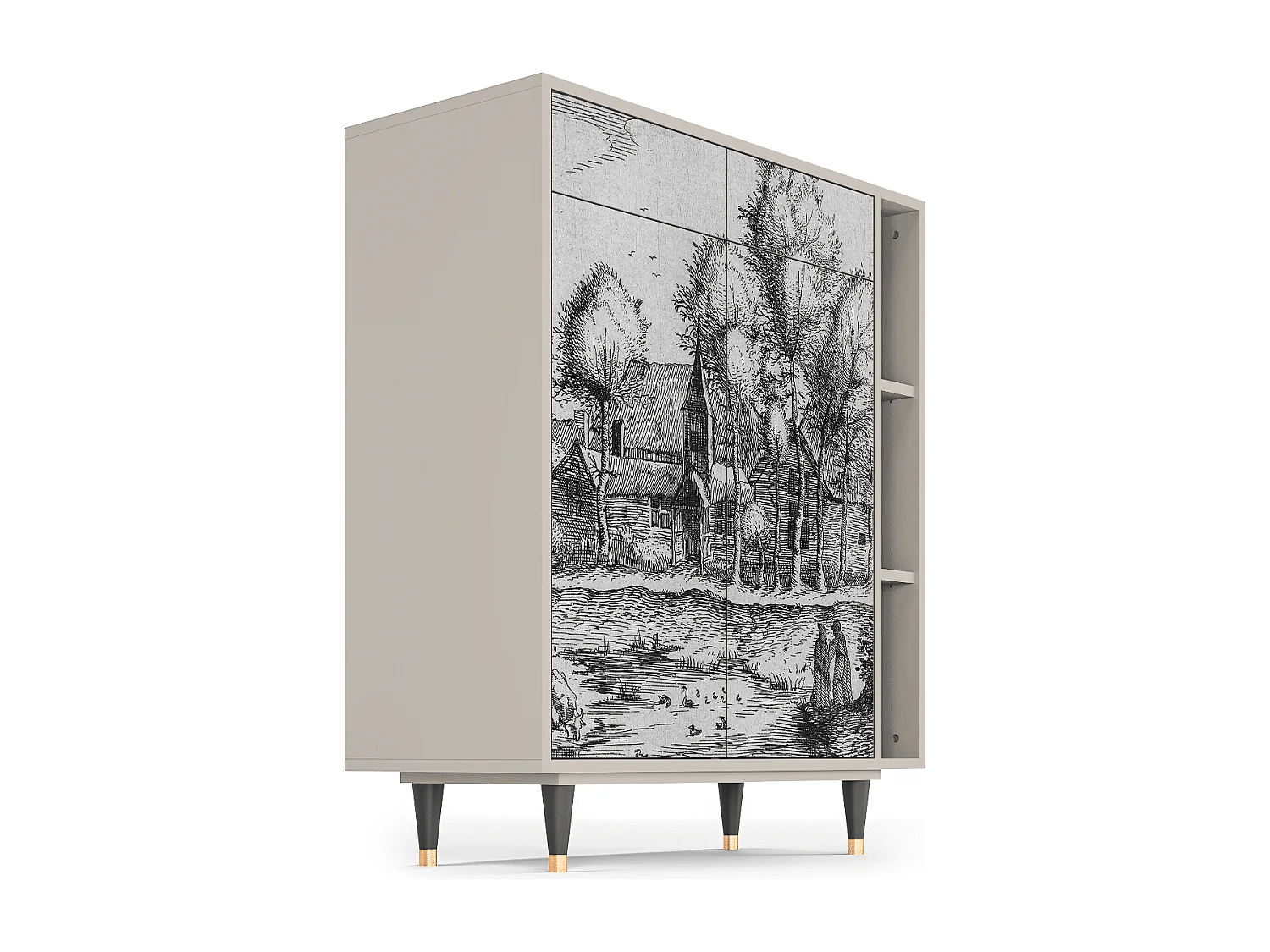 Buffet - 96х110х41 cm - BS6 - A Pond, Sable