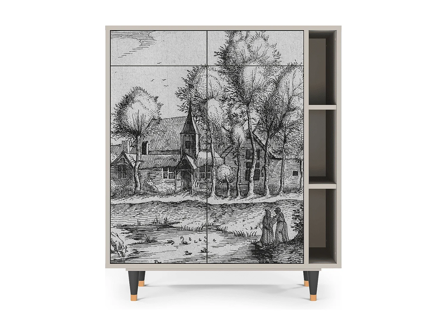 Dressoir - 96х110х41 cm - BS6 - A Pond, Zand