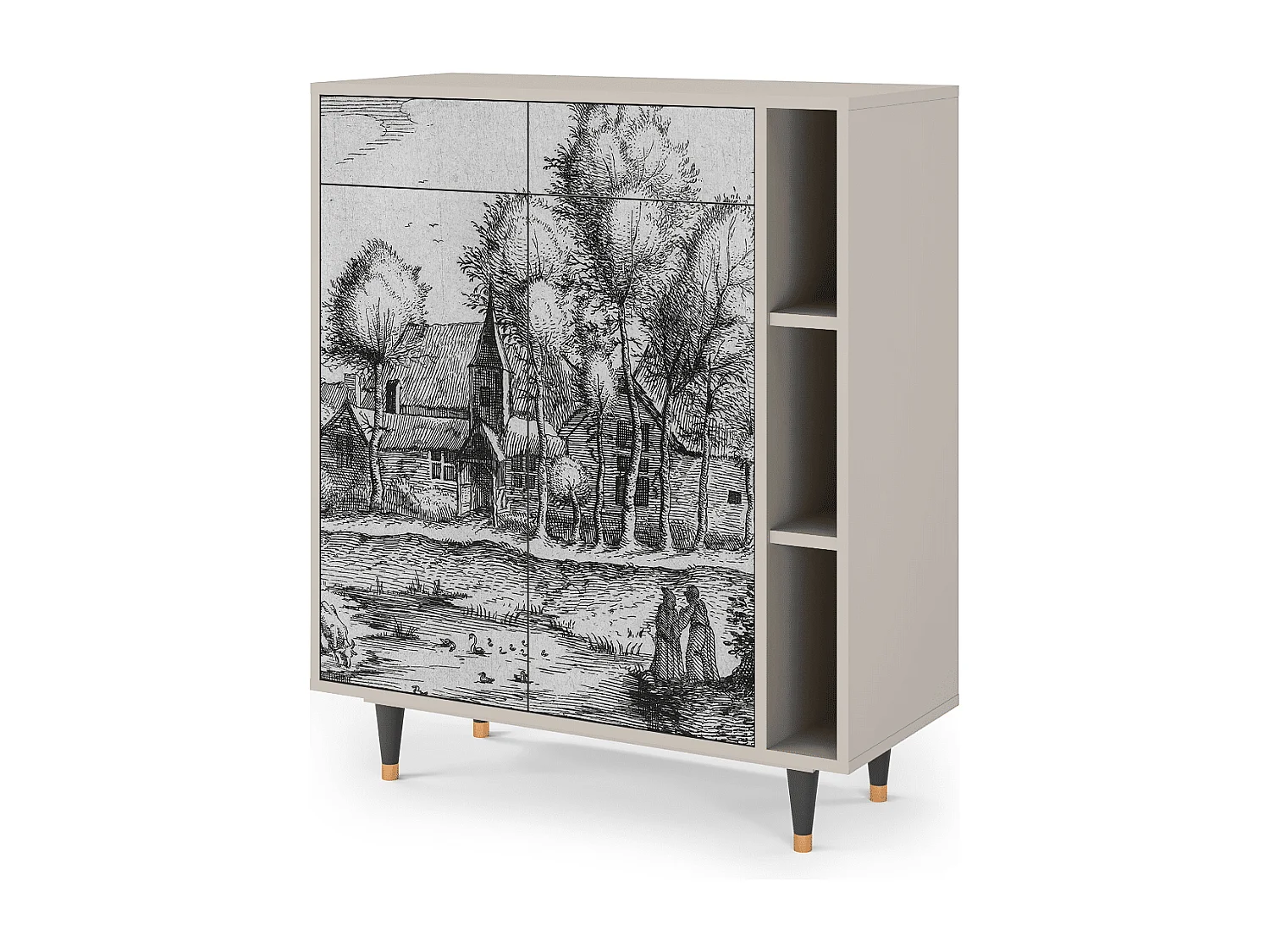 Dressoir - 96х110х41 cm - BS6 - A Pond, Zand