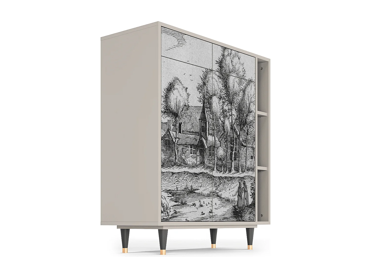 Buffet - 96х110х41 cm - BS6 - A Pond, Sable