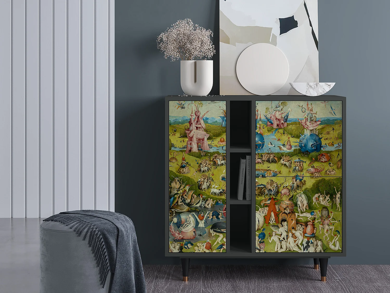 Dressoir - 94х96х41 cm - BS5 - The Garden 2 by Bosch, Antraciet