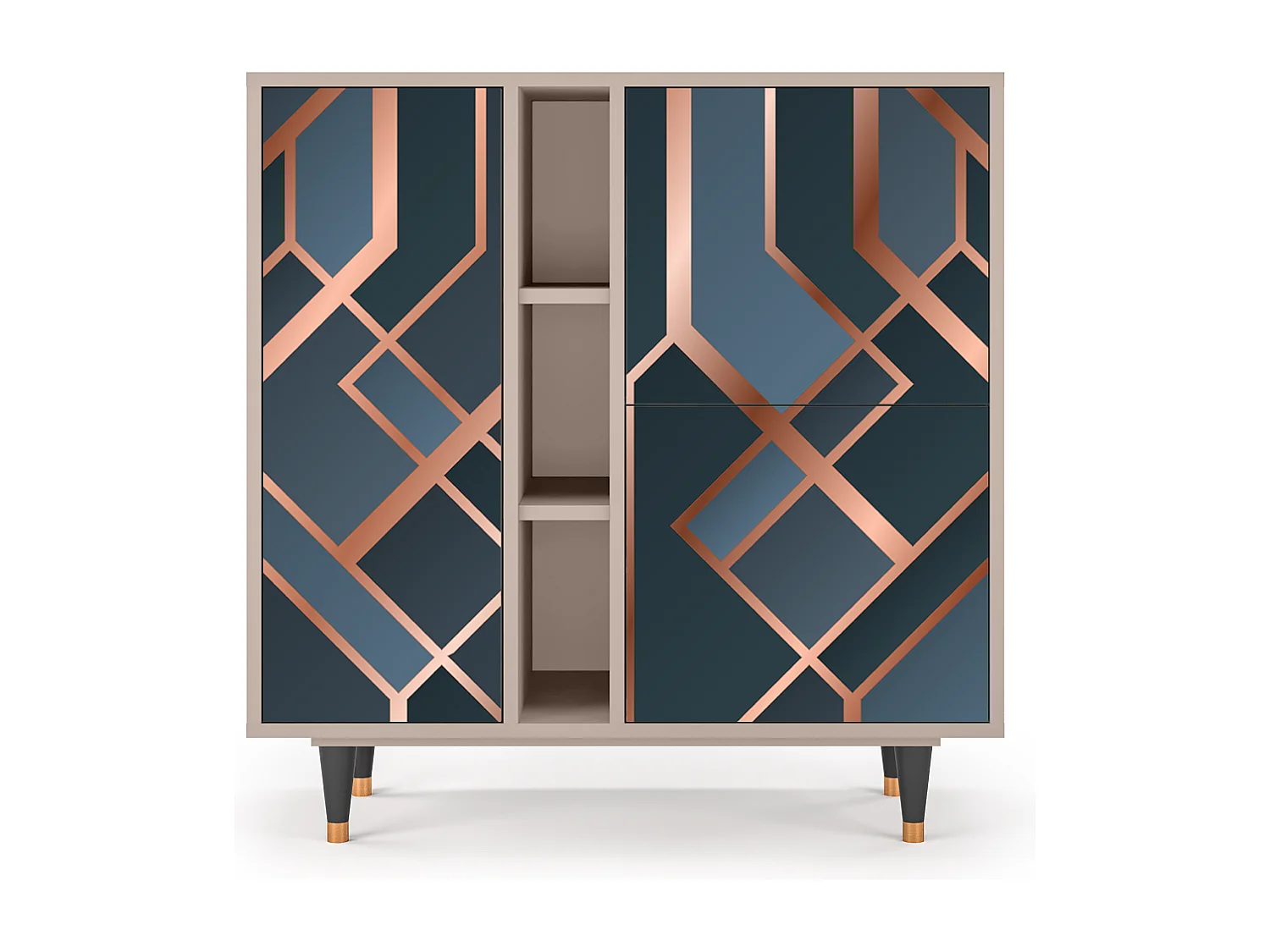 Buffet - 94х96х41 cm - BS5 - Ashy 1920', Latte