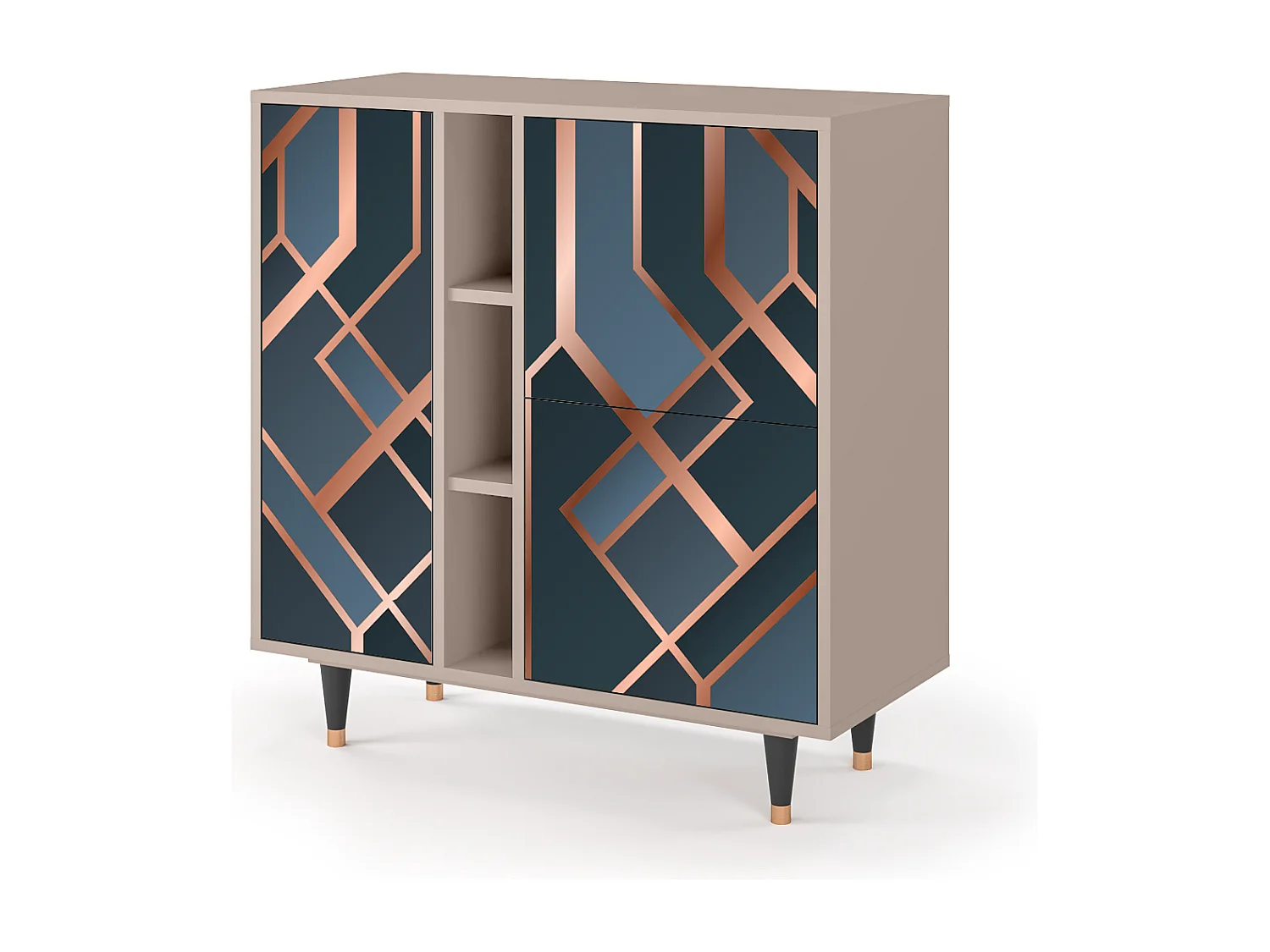 Buffet - 94х96х41 cm - BS5 - Ashy 1920', Latte