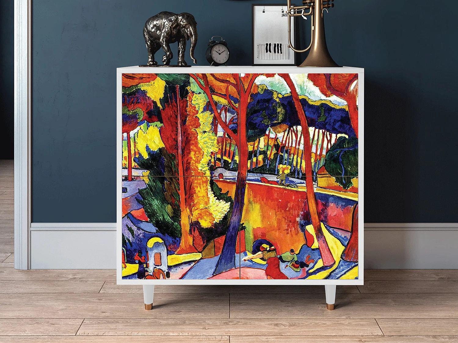 Sideboard - 94x96x48 cm - BS3 - The Turning Road, Weiß