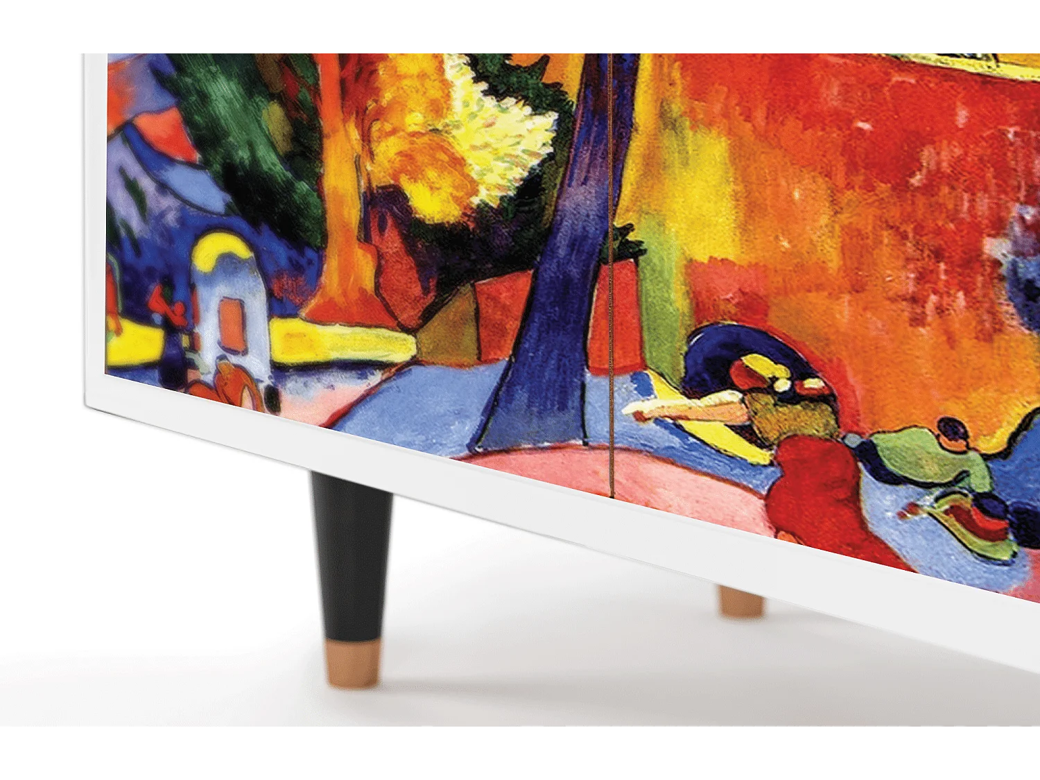 Buffet - 94x96x48 cm - BS3 - The Turning Road, Blanc