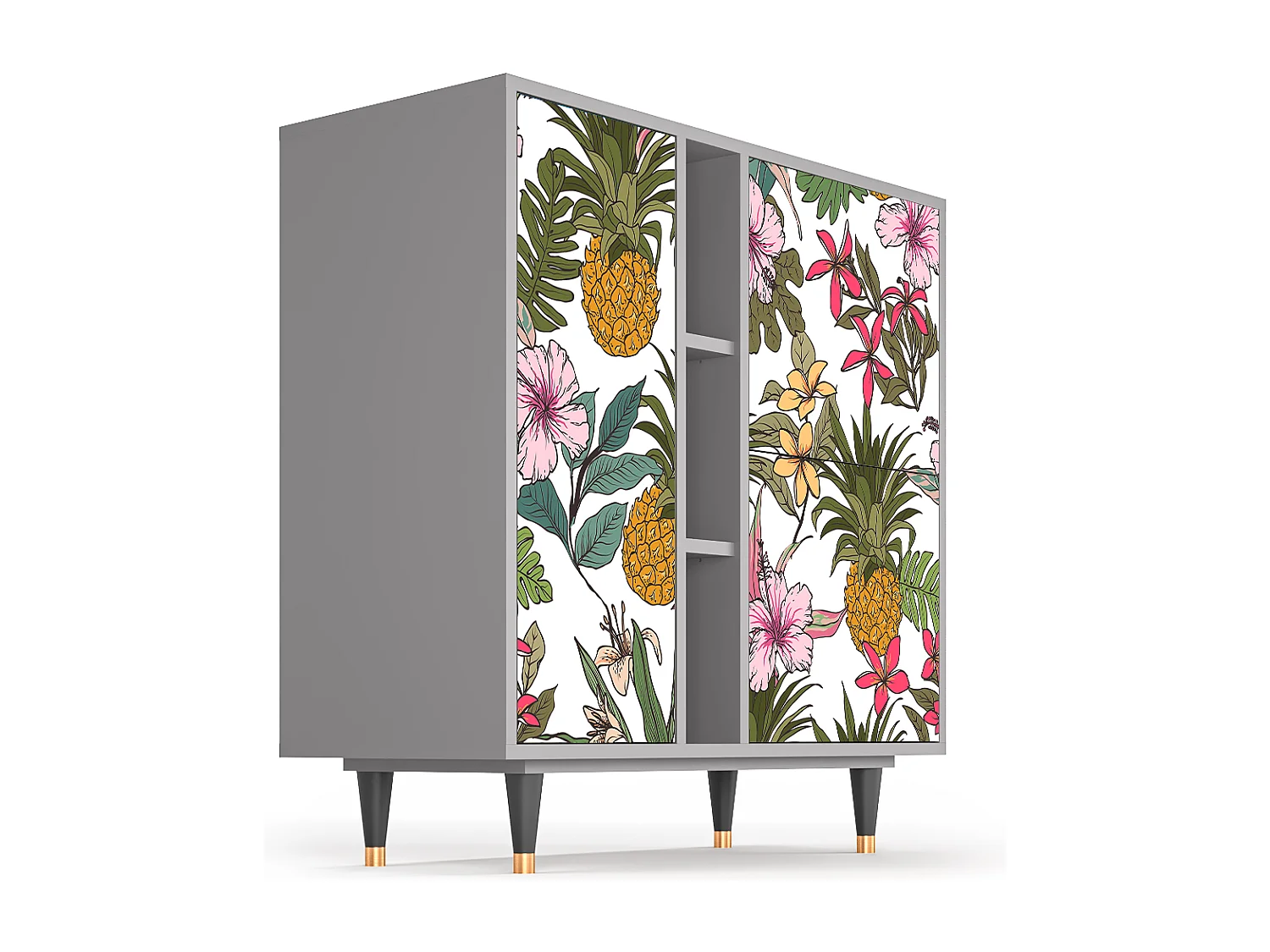 Credenza - 94х96х41 cm - BS5 - Estival Fruit, Grigio