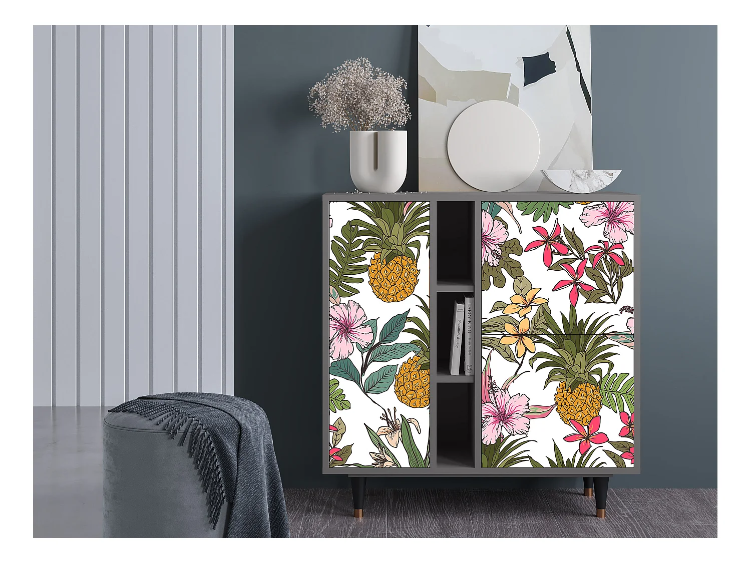 Buffet - 94х96х41 cm - BS5 - Estival Fruit, Gris