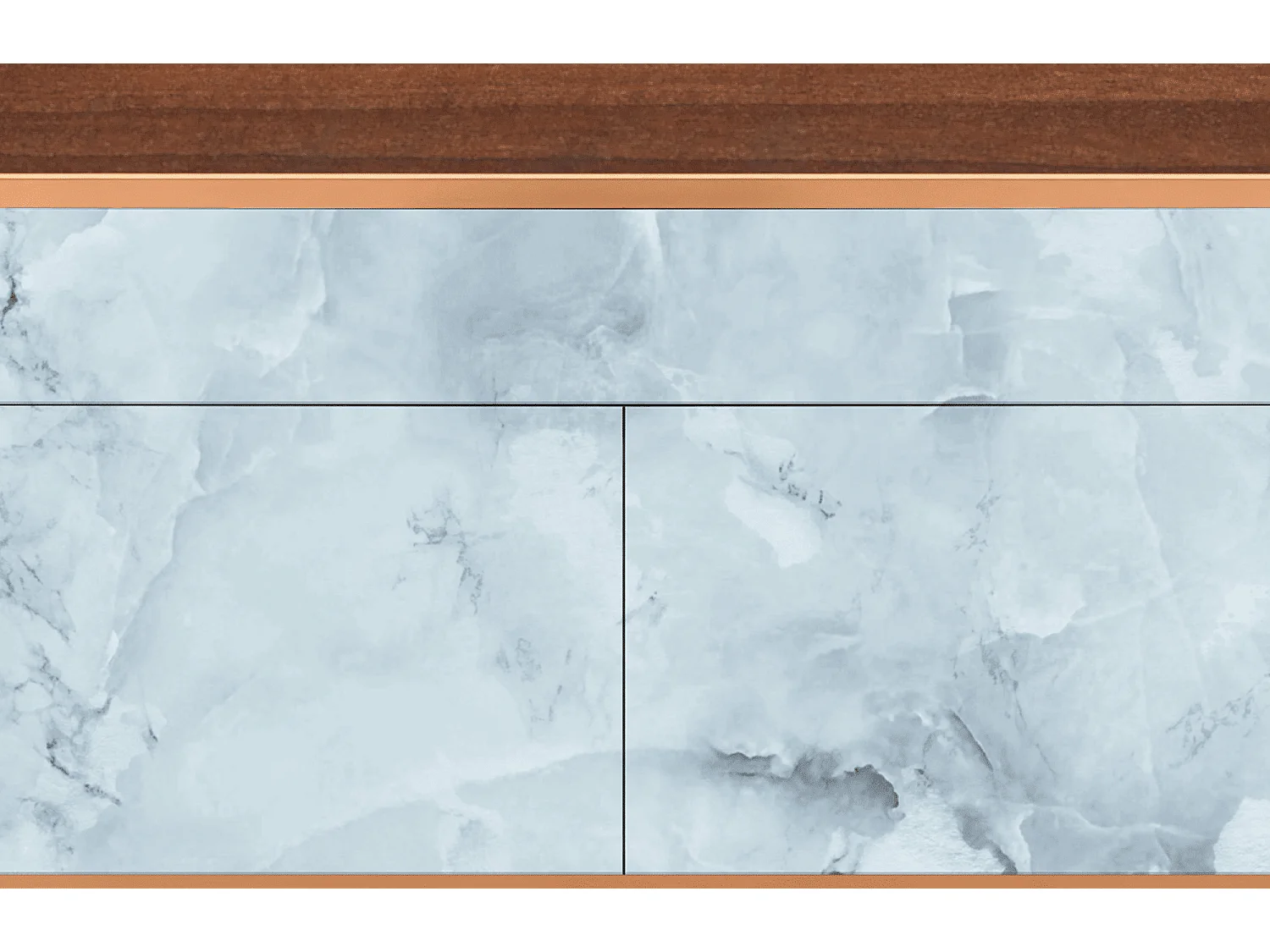 Dressoir - 115x85x48 cm - BS4 - Glacial Colour, Walnoot