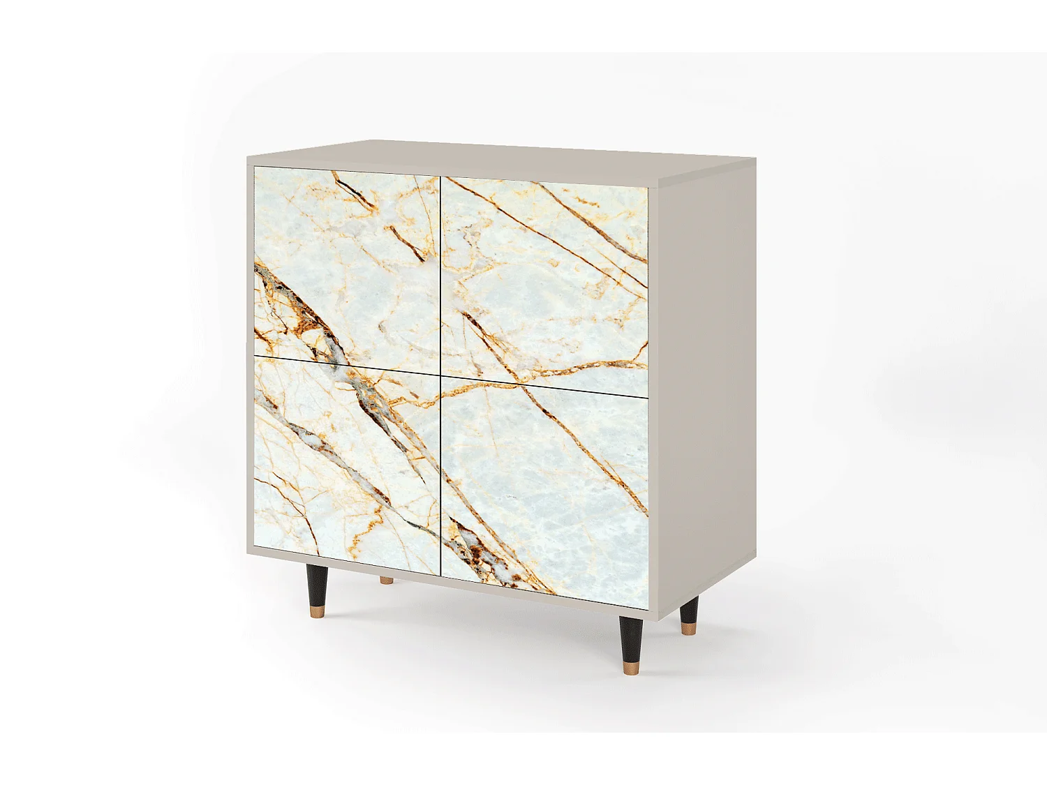 Aparador - 94x96x48 cm - BS3 - Areiay Marble, Areia