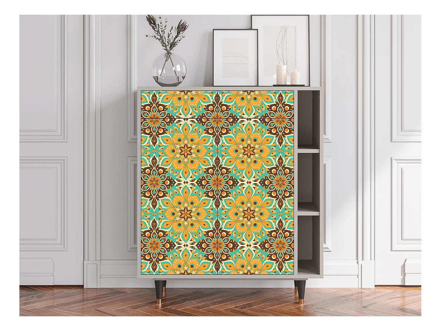 Dressoir - 96х110х41 cm - BS6 - Indian Spices, Zand