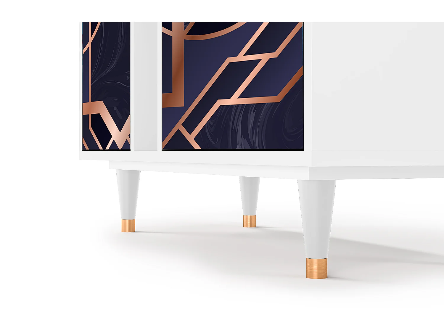 Dressoir - 94х96х41 cm - BS5 - Purple Temple, Wit