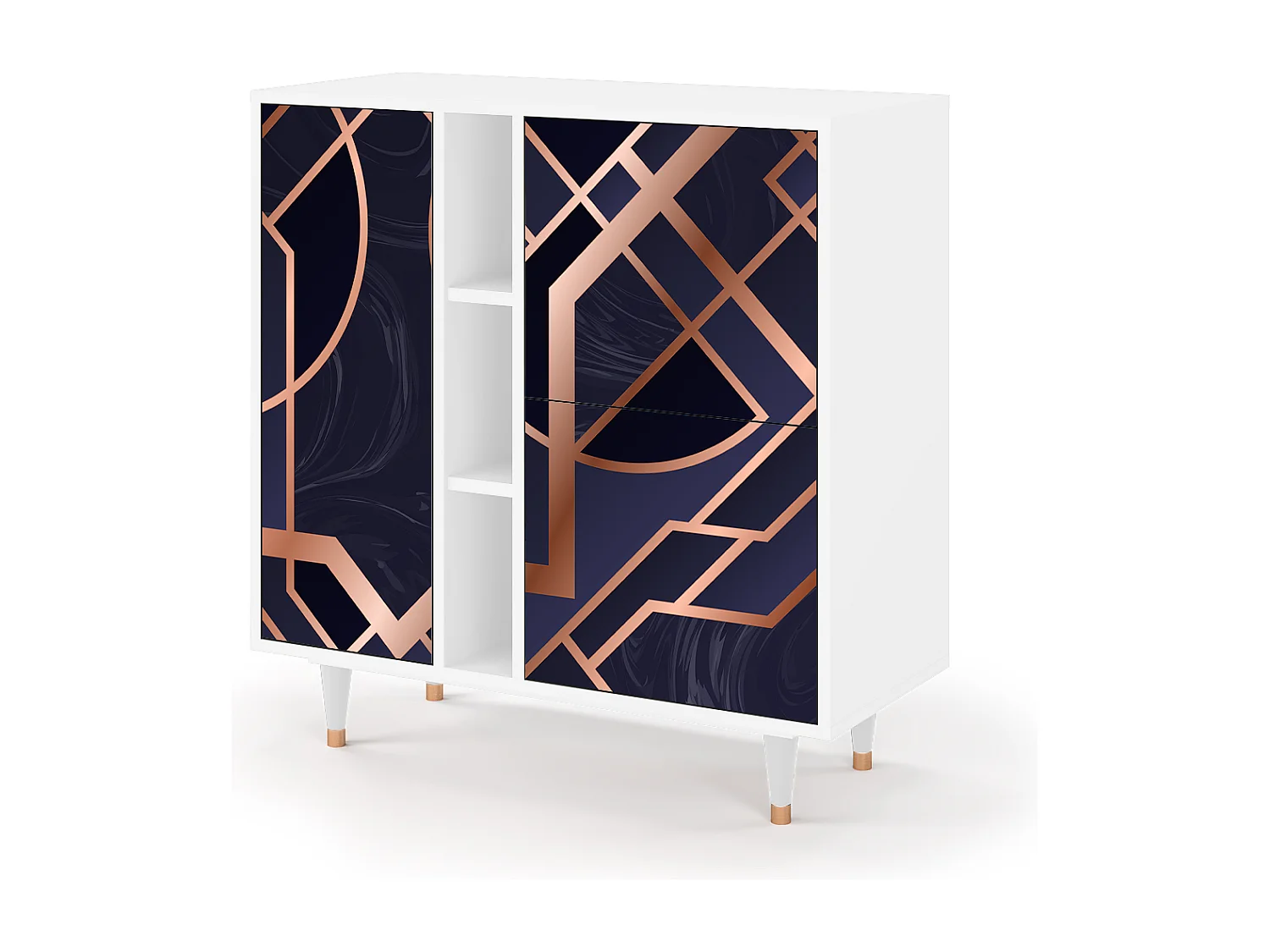 Buffet - 94х96х41 cm - BS5 - Purple Temple, Blanc