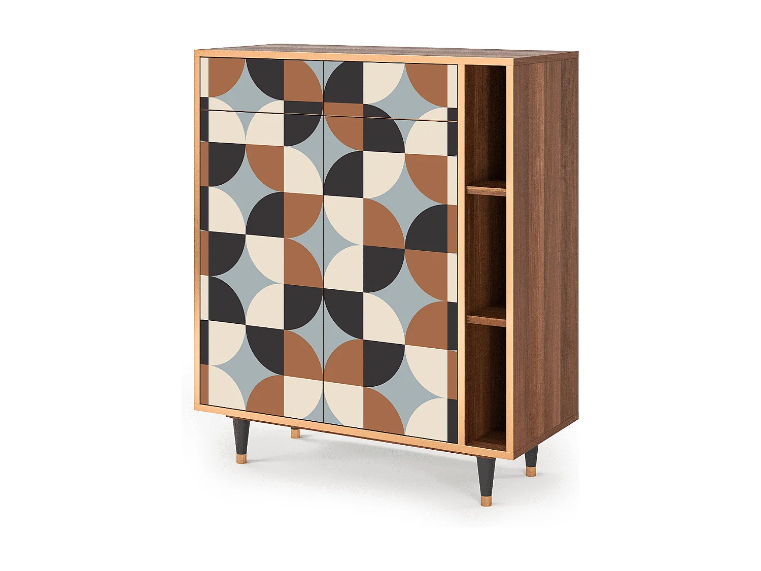 Credenza - 96х110х41 cm - BS6 - Brown Sensation, Noce