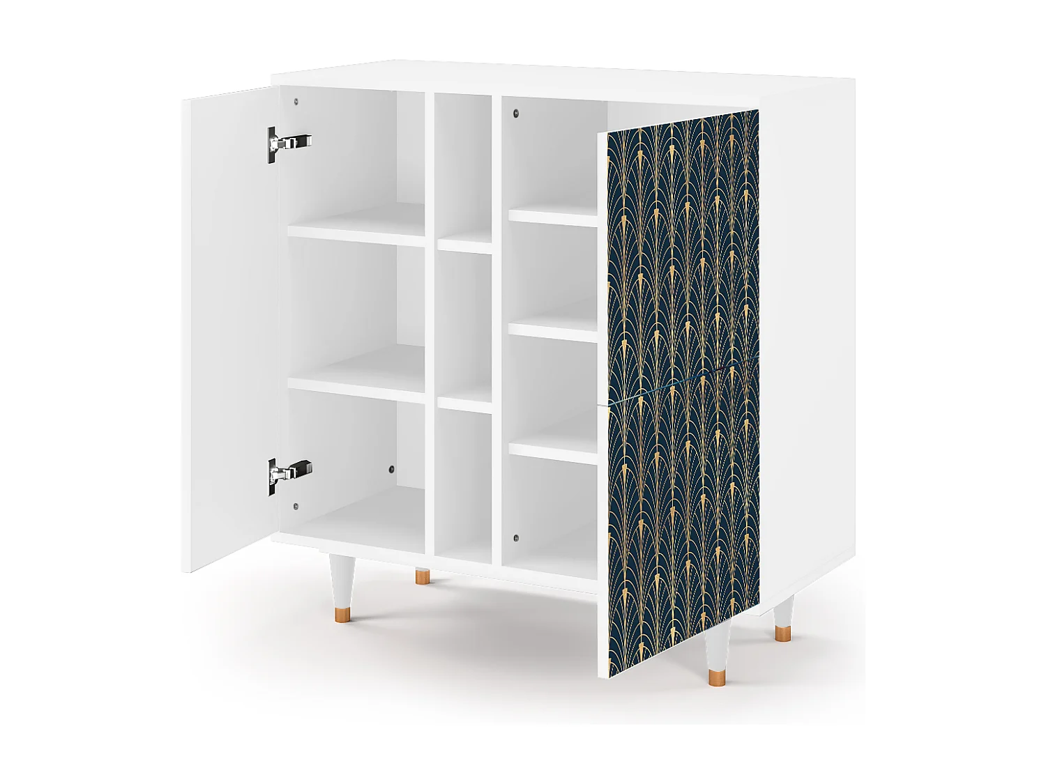 Buffet - 94х96х41 cm - BS5 - Flower of the Nile, Blanc