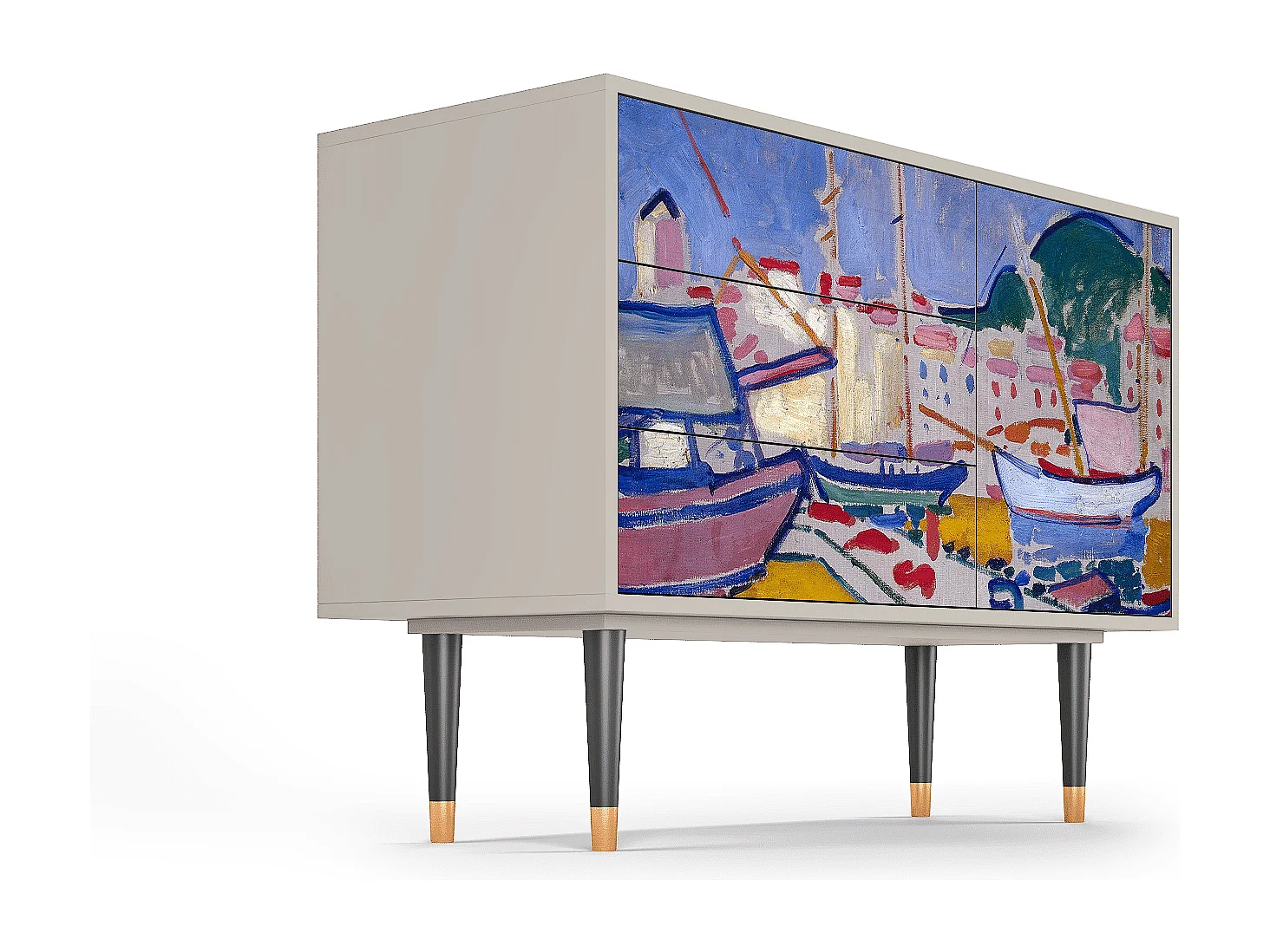 Buffet - 115х84х41 cm - S3 - Abstract Expressionism, Sable