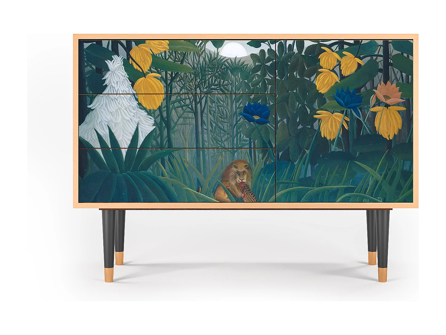 Buffet - 115х84х41 cm - S3 - The Repast of the Lion, Noyer
