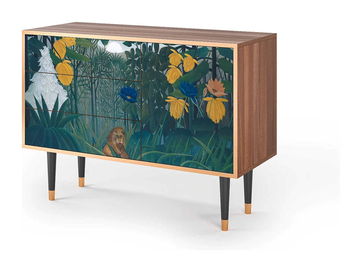 Buffet - 115х84х41 cm - S3 - The Repast of the Lion, Noyer