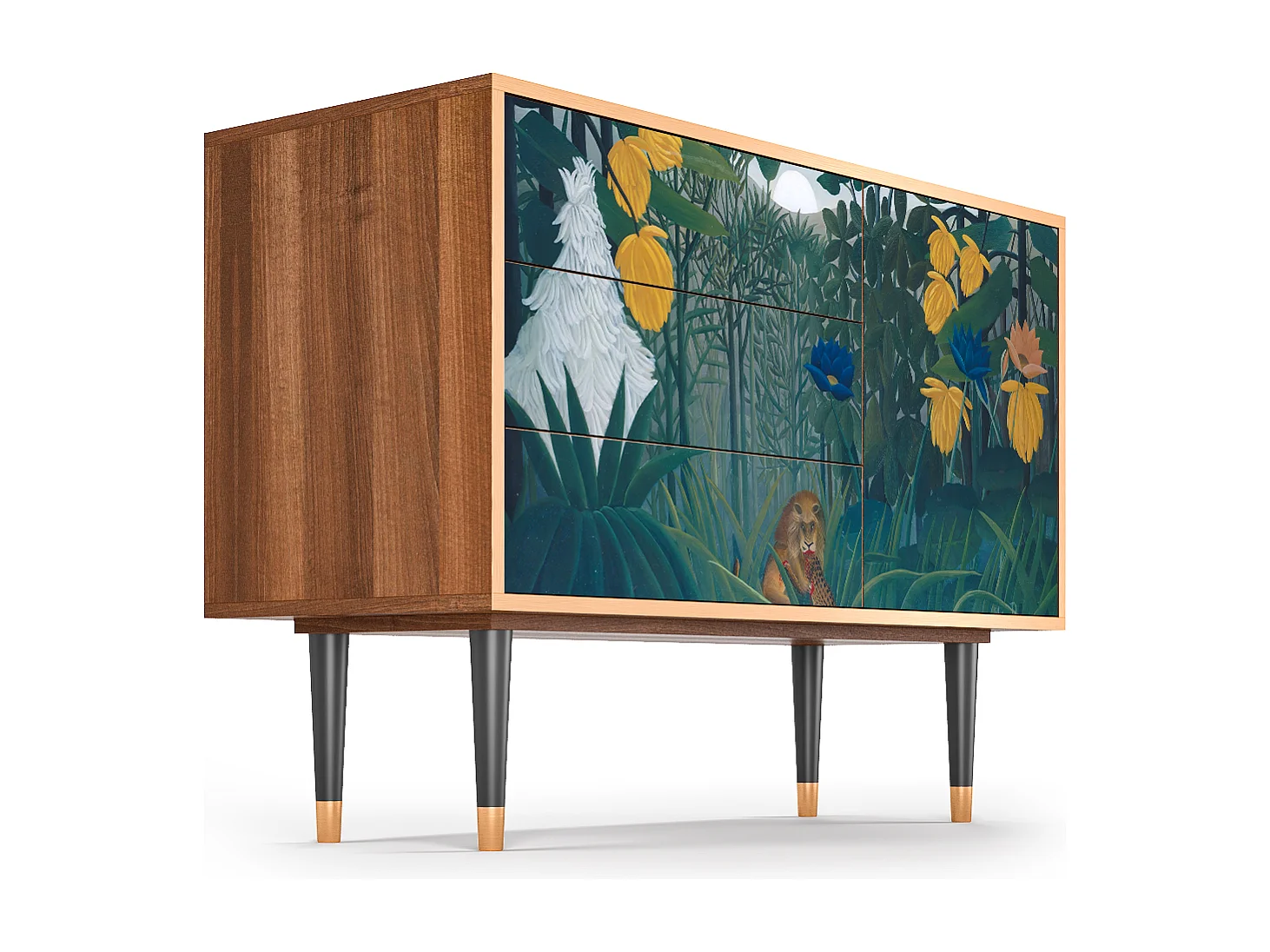 Credenza - 115х84х41 cm - S3 - The Repast of the Lion, Noce