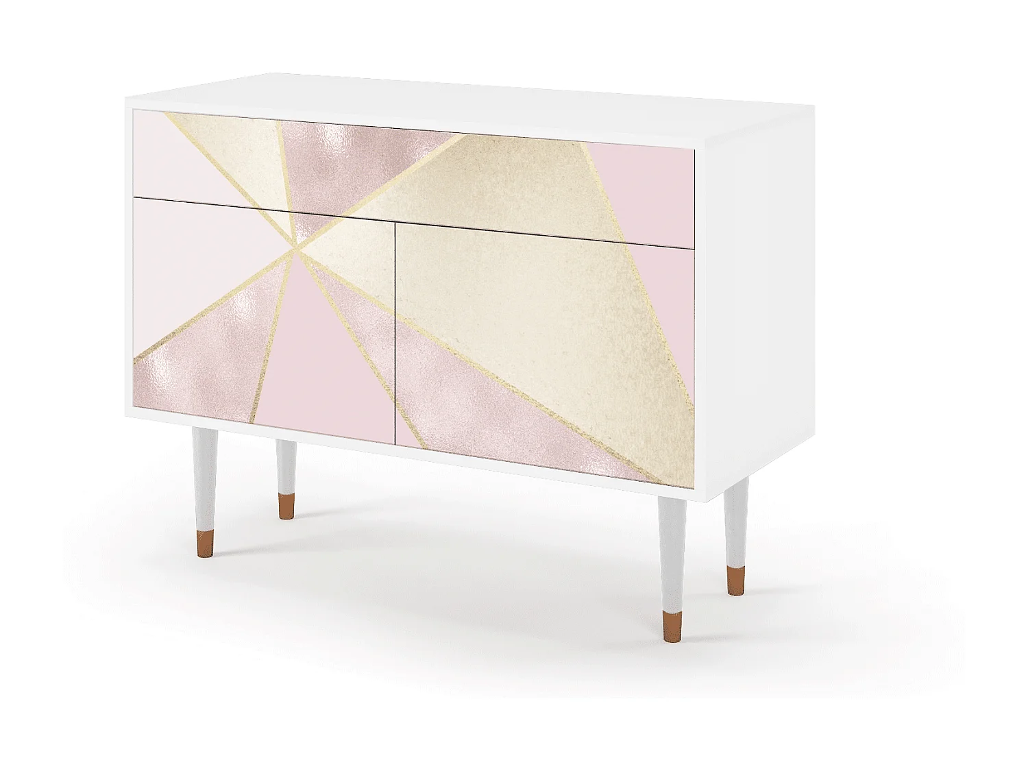 Kredens - 115x85x48 cm - BS4 - Cosmopolitan Diva, Biały