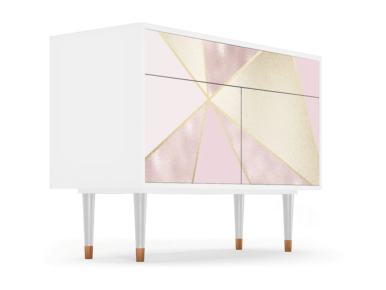 Kredens - 115x85x48 cm - BS4 - Cosmopolitan Diva, Biały