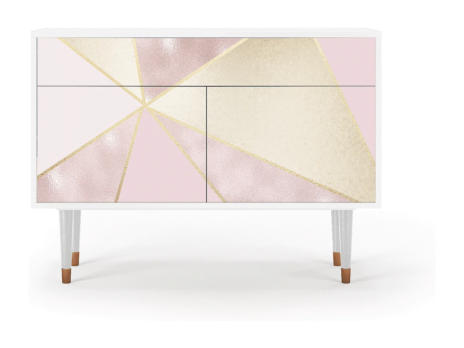 Buffet - 115x85x48 cm - BS4 - Cosmopolitan Diva, Blanc