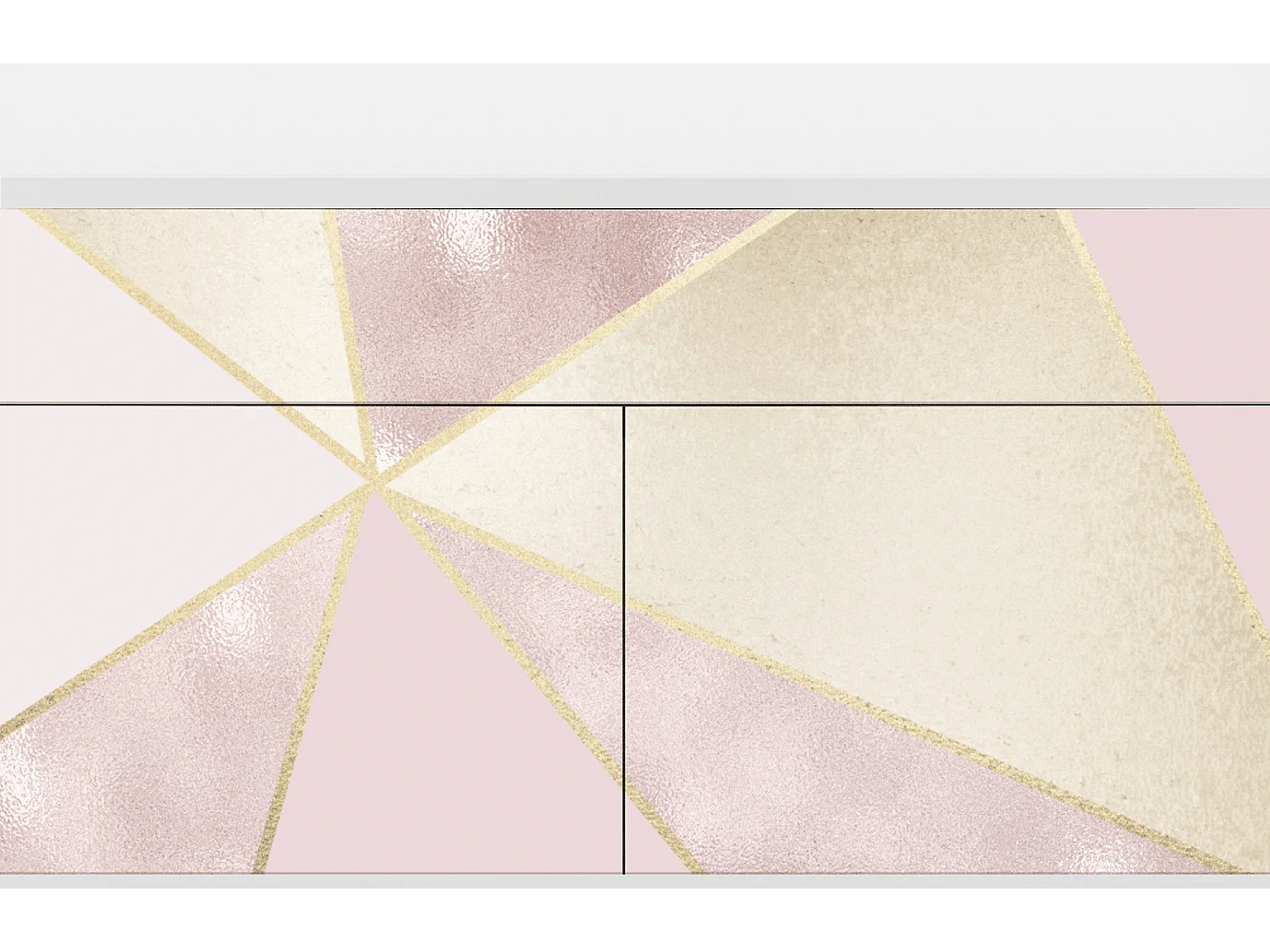 Buffet - 115x85x48 cm - BS4 - Cosmopolitan Diva, Blanc