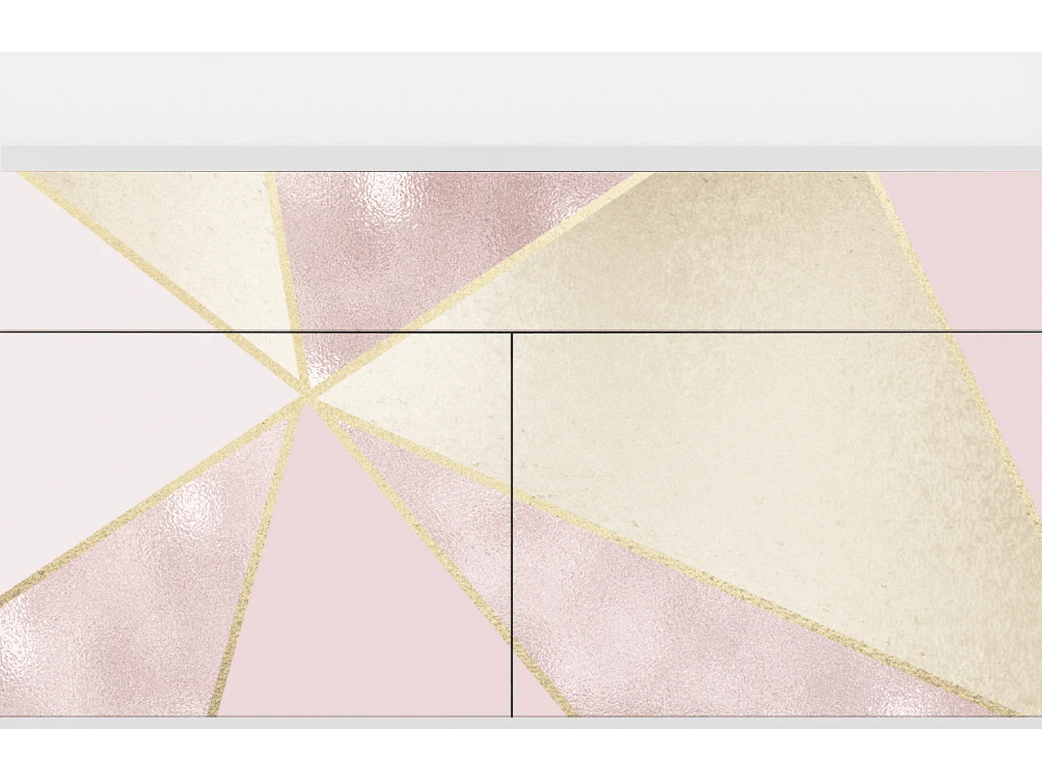 Buffet - 115x85x48 cm - BS4 - Cosmopolitan Diva, Blanc