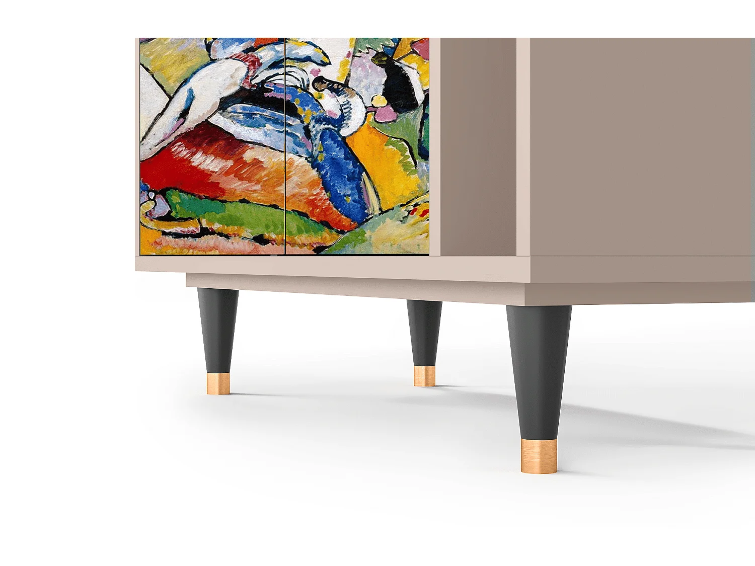 Kredens - 96х110х41 cm - BS6 - Improvisation 26  , Latte