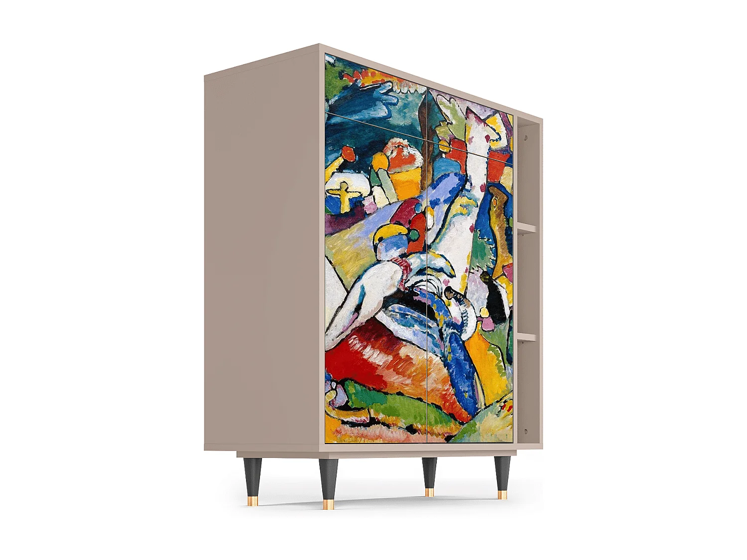 Credenza - 96х110х41 cm - BS6 - Improvisation 26  , Latte