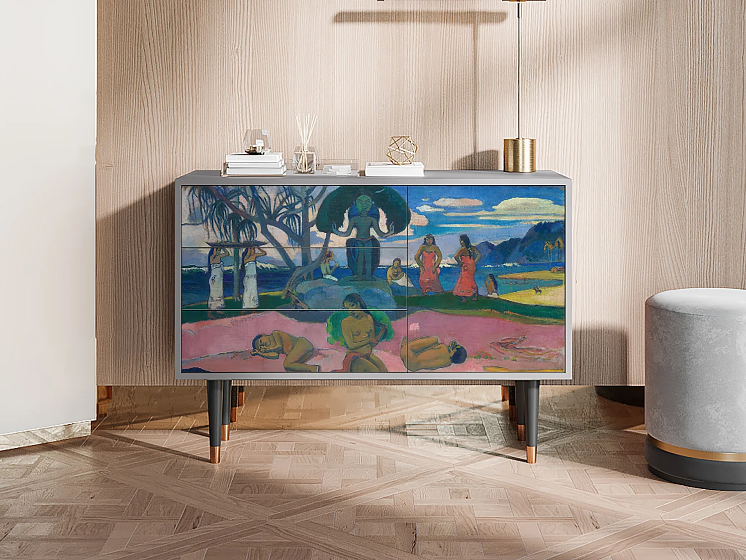 Aparador - 115х84х41 cm - S3 - Day of the God, Cinza